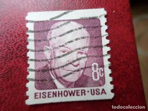 Sellos: -estados unidos, 1971, presidente eisenhower, Yvert 922A